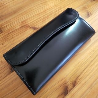WILDSWANS WAVE ワイルドスワンズ・シェルコードバン ブラック