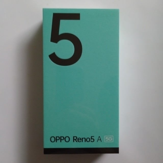 新品　OPPO Reno5 A　本体