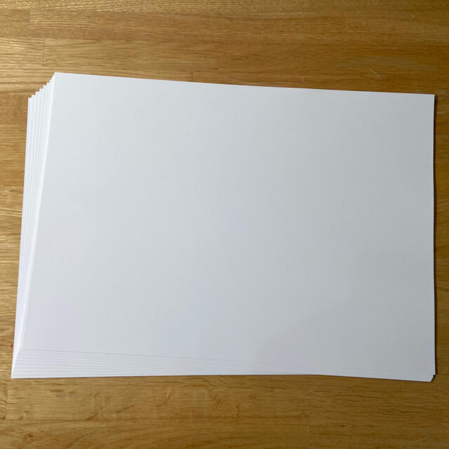上質普通紙(共用紙)135kg白 B4 1000枚 - 2