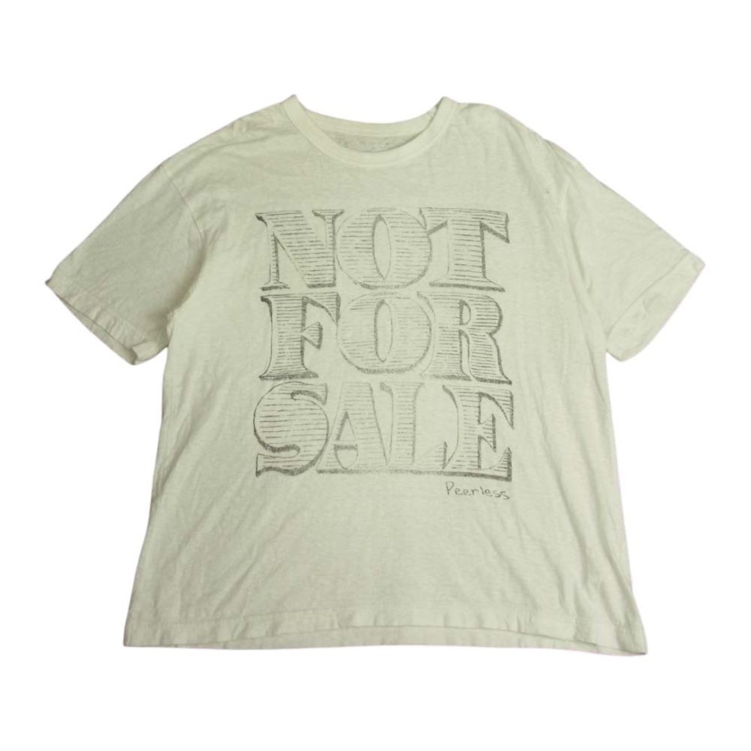 VISVIM ビズビム 22SS  0122105010025 JUMBO TEE S/S N.F.S. ジャンボ 半袖 Tシャツ ホワイト系 3