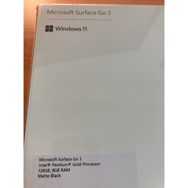 Microsoft(マイクロソフト)のoffice付 Surface GO3 8GB 8VA-00030 10.5型 スマホ/家電/カメラのPC/タブレット(タブレット)の商品写真