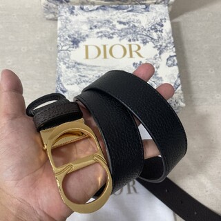 Christian Dior - Christian Dior レザー ベルトの通販 by やまだ 