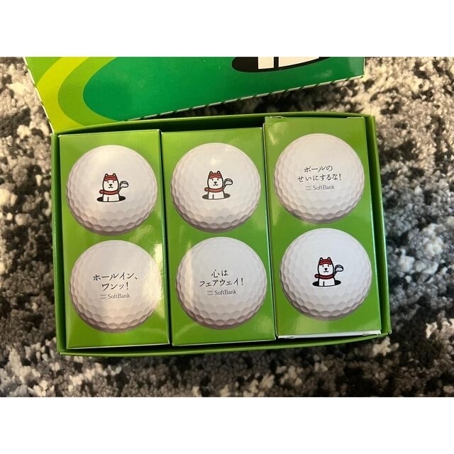 Titleist(タイトリスト)のタイトリスト　SoftBank お父さんボール スポーツ/アウトドアのゴルフ(その他)の商品写真