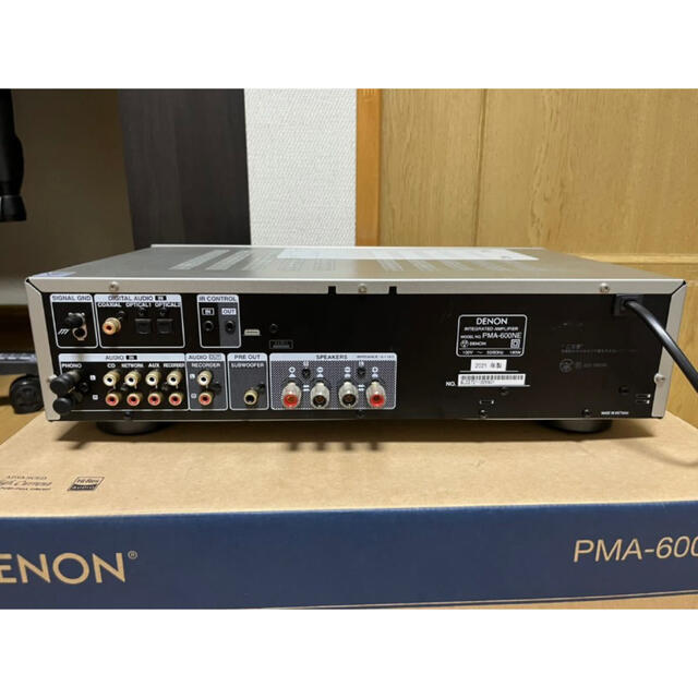 DENON プリメインアンプ PMA-600NE 交換無料 20400円 www.gold-and