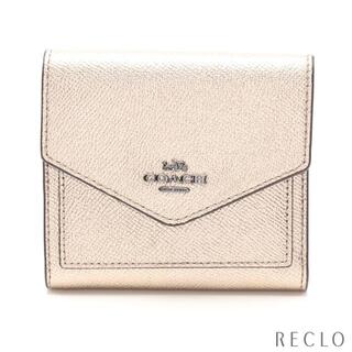 コーチ(COACH)のAランク SMALL WALLET スモール ウォレット 三つ折り財布 レザー(財布)