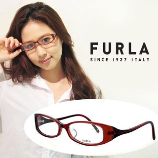 フルラ(Furla)の【新品】 フルラ メガネ FURLA 眼鏡 VU4731j-6bc(サングラス/メガネ)