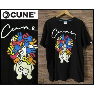 CUNE - CY44 G① XL キューン 24周年 限定 ウサギ24個ちゃん Tシャツ