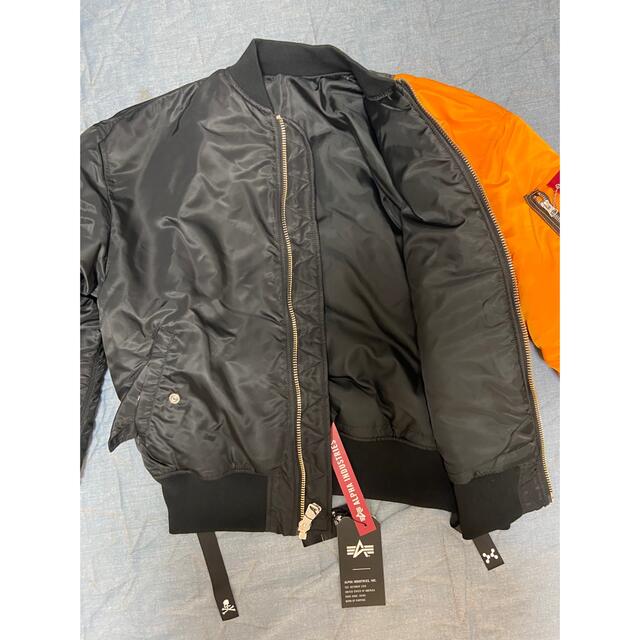 50%OFF!】【50%OFF!】C2H4×MASTERMIND×ALPHA INDUSTRIESスタジャン