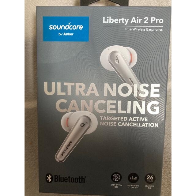 ANKER soundcore Liberty Air 2 Pro イヤフォン白ヘッドフォン/イヤフォン