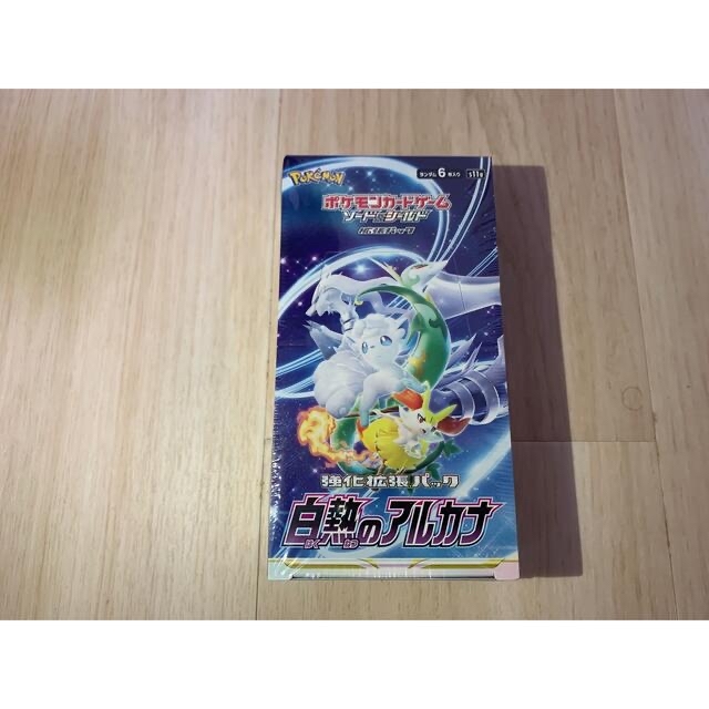 エンタメ/ホビー白熱のアルカナ　シュリンク付き　新品　未使用　ポケモンカード