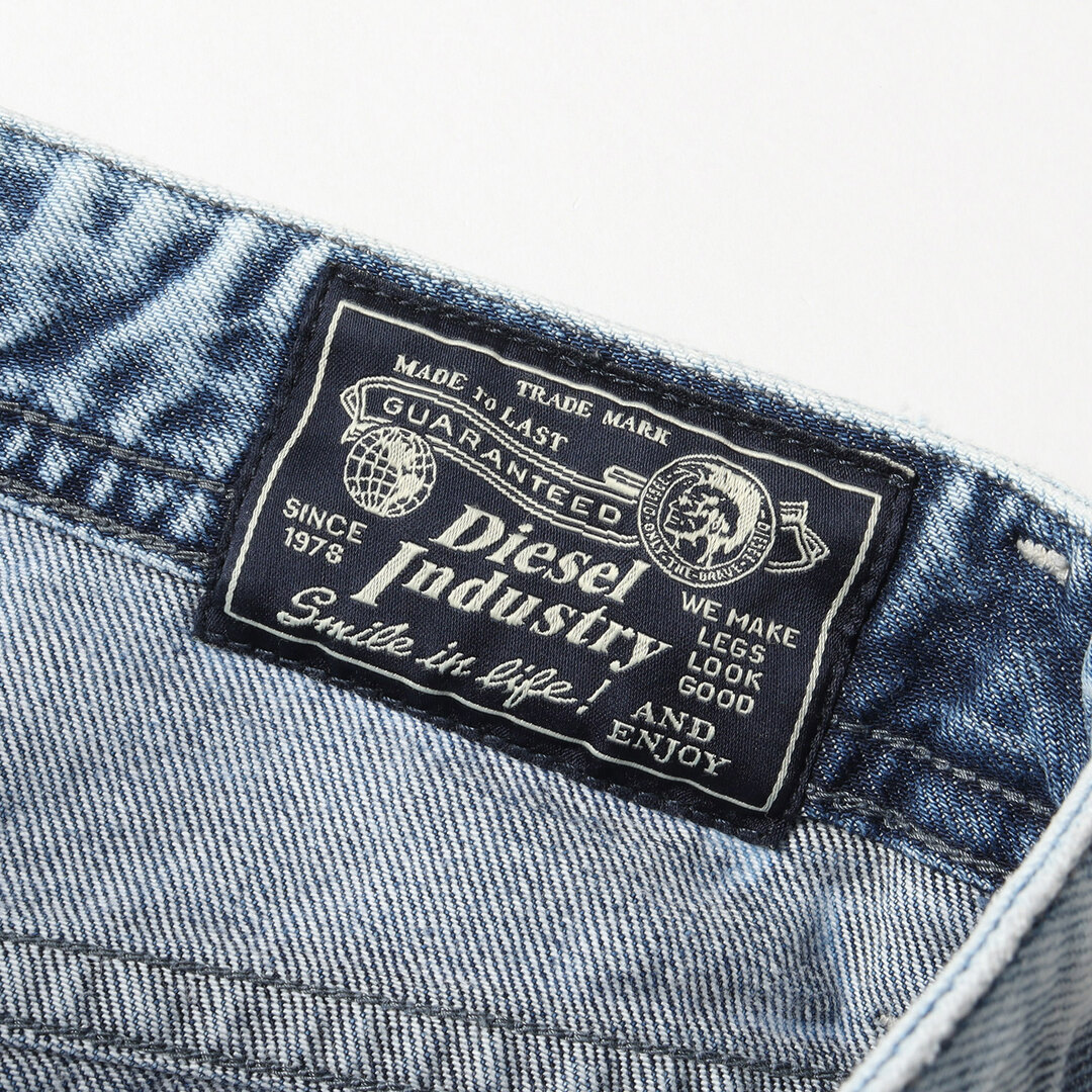 【送料無料】DIESEL コットンリネン混合ボトムス size31 ブラウン