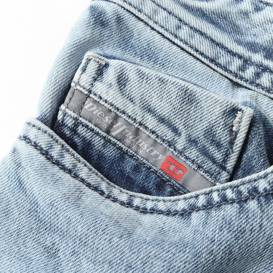 【送料無料】DIESEL コットンリネン混合ボトムス size31 ブラウン