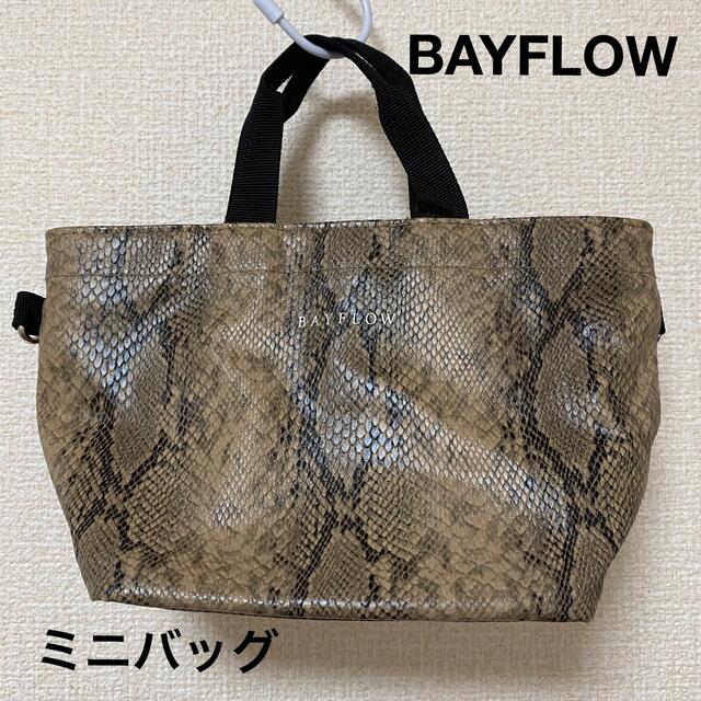 BAYFLOW(ベイフロー)のBAYFLOW 2wayミニバッグ　お値下げしました！ レディースのバッグ(ハンドバッグ)の商品写真