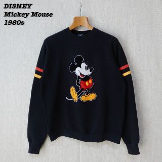 ディズニー(Disney)のDISNEY Mickey Mouse Sweatshirts XL BK(スウェット)