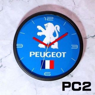 PC1 プジョー Peugeot アートクロック 掛け時計 フランス車 ライオン(その他)