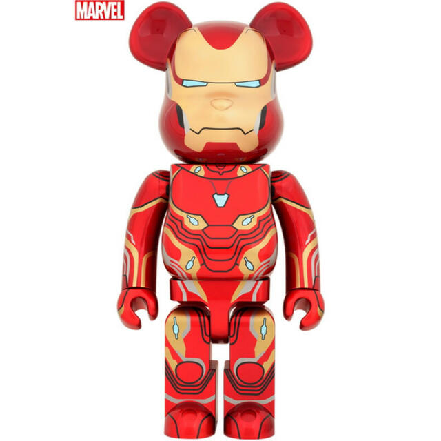 BEARBRICKBE@RBRICK IRON MAN MARK 50 1000％