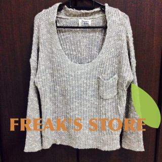 フリークスストア(FREAK'S STORE)のシルク混☆フリークスストア☆ニット(ニット/セーター)