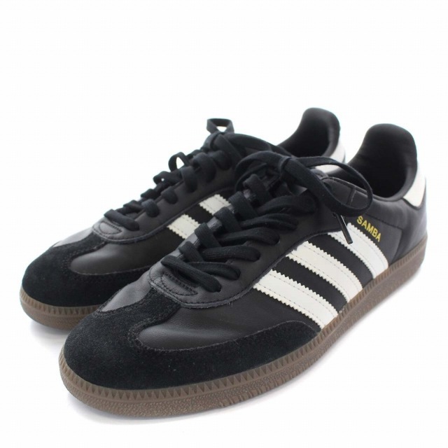 adidas Samba Black White Gum スニーカー US8.5