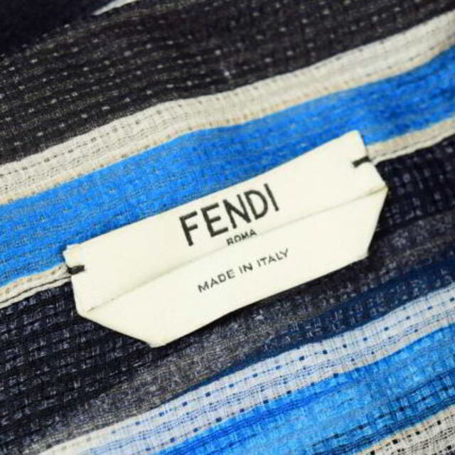 FENDI(フェンディ)のFENDI ストライプ シアー シャツブラウス レディースのトップス(シャツ/ブラウス(半袖/袖なし))の商品写真