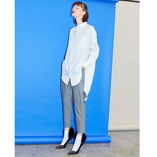 マルタンマルジェラ(Maison Martin Margiela)の3.1万円 2016 今期 UN3D. スリムタックパンツ アンスリード(カジュアルパンツ)