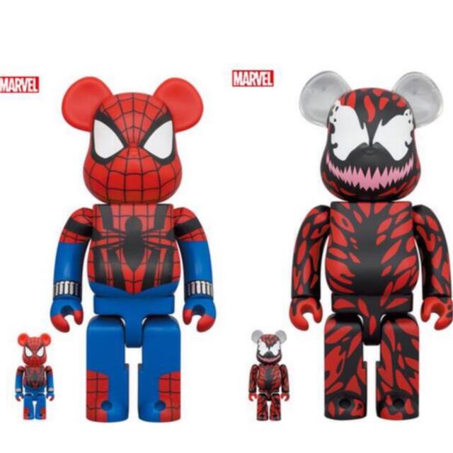 その他BE@RBRICK CARNAGE SPIDER-MAN BEN REILLY