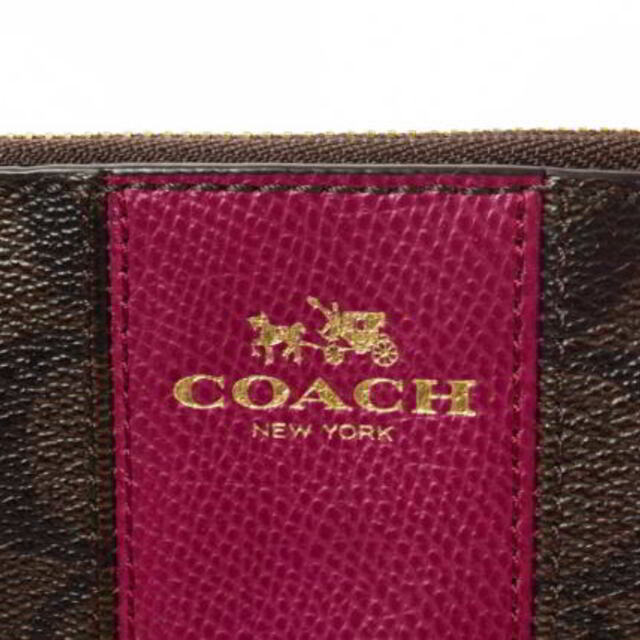 COACH(コーチ)のCOACH PVC シグネチャー ポーチ レディースのバッグ(その他)の商品写真