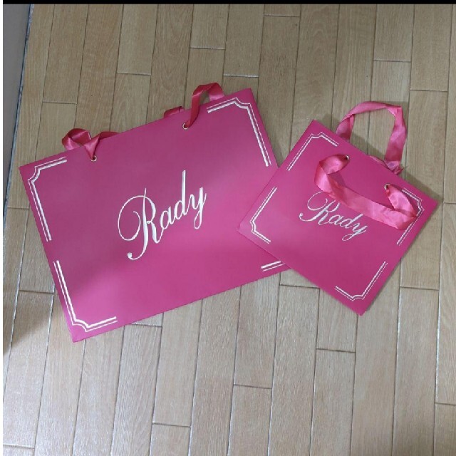 Rady(レディー)の極美品❣️Radyのショップ袋新品未使用❣️早い者勝ち‼️ レディースのレディース その他(その他)の商品写真