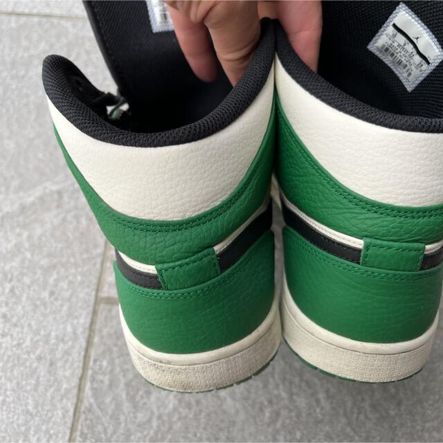 NIKE AIR JORDAN 1 MID PINE GREEN