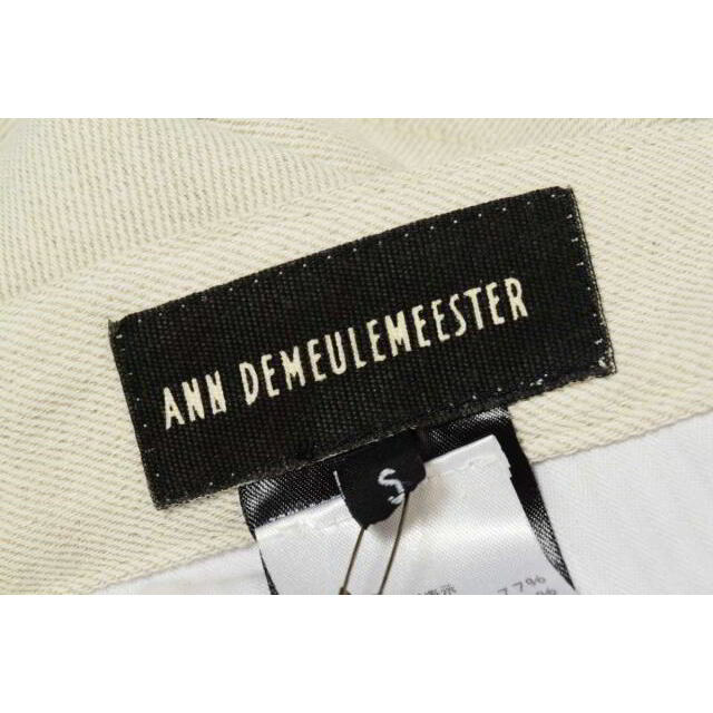 Ann Demeulemeester(アンドゥムルメステール)のANN DEMEULEMEESTER リネン混 2way ブリムパンツ メンズのパンツ(その他)の商品写真