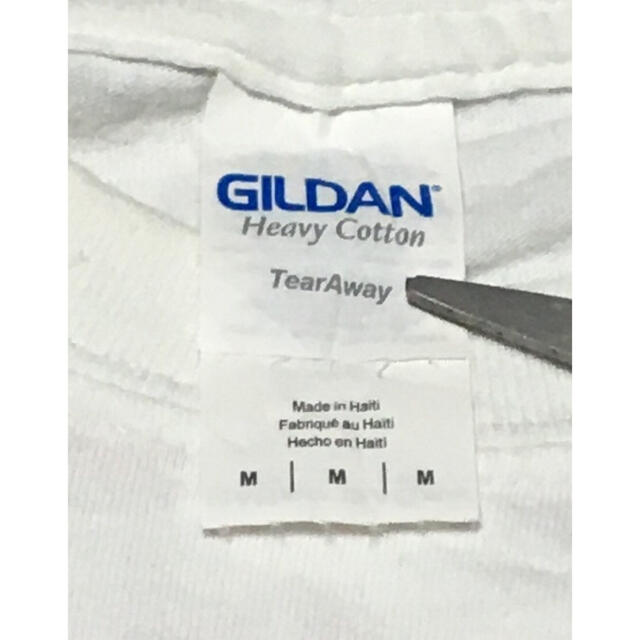 GILDAN(ギルタン)の【レア】US古着 ladies Mビッグサイズ GILDAN ホワイト Tシャツ レディースのトップス(Tシャツ(半袖/袖なし))の商品写真