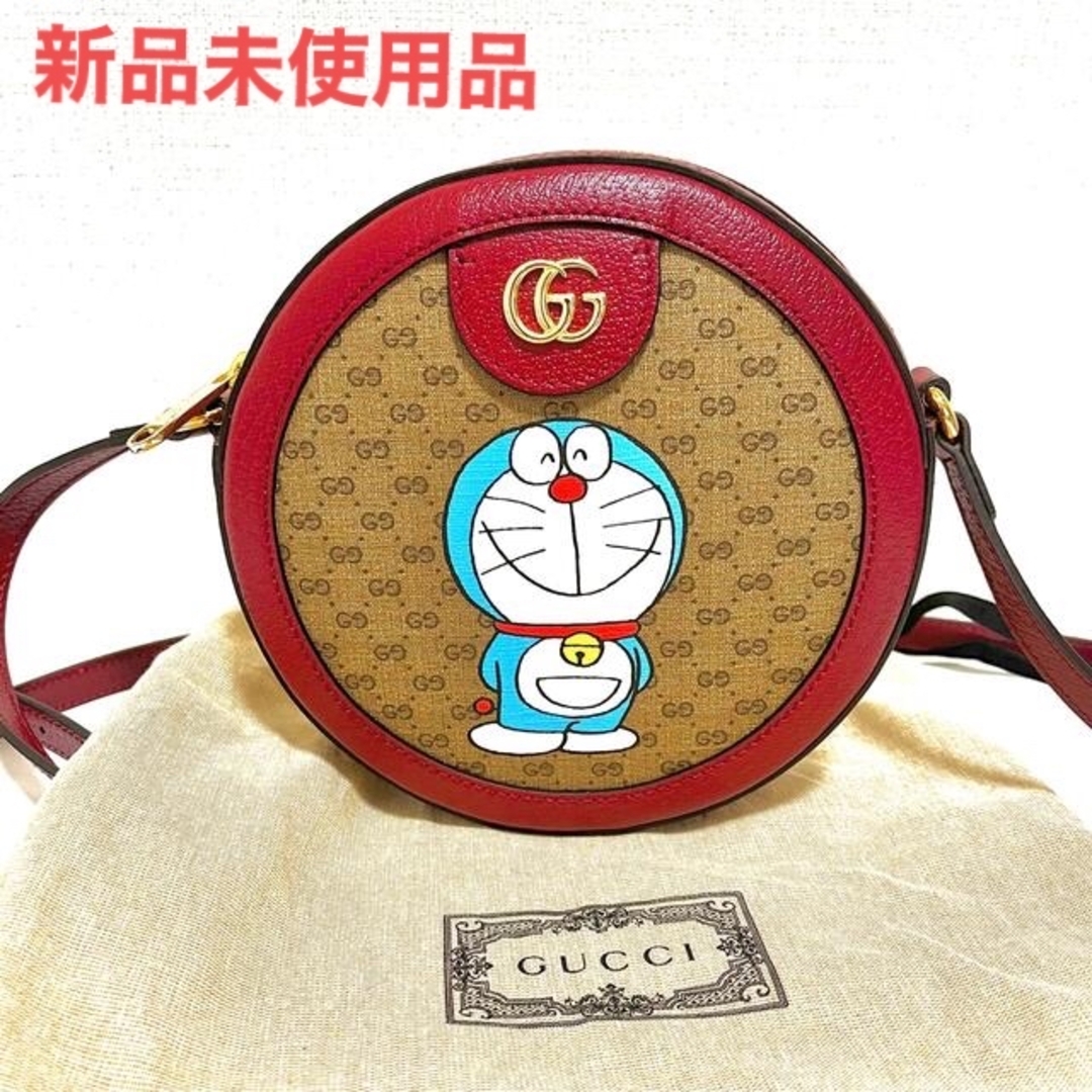 GUCCI - 【新品】希少 ドラえもんx グッチ ショルダーバッグ GUCCI - 【新品】希少 ドラえもんx グッチ ショルダーバッグ