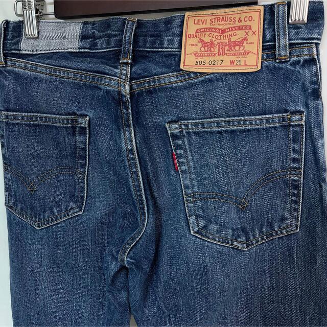 Levi's(リーバイス)のLEVI'S 505 1967 赤耳　オール トゥモローズ パーティーズ W26 レディースのパンツ(デニム/ジーンズ)の商品写真