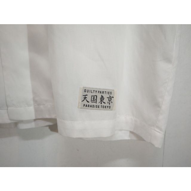 WACKO MARIA - 21SS WACKO MARIA ワコマリア 半袖シャツ 無地 白 WACKO MARIA - 21SS WACKO MARIA ワコマリア 半袖シャツ 無地 白