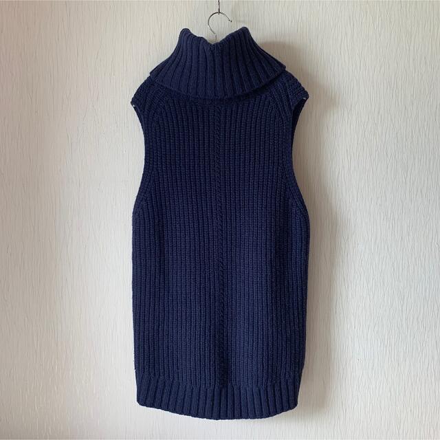 DEUXIEME CLASSE(ドゥーズィエムクラス)のCINOH 20AW NO SLEEVE TURTLE NECK KNIT  レディースのトップス(ニット/セーター)の商品写真