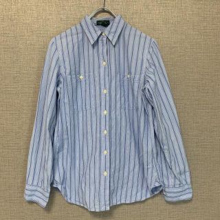 ラルフローレン(Ralph Lauren)のラルフローレン　90s 00s ビンテージ　アメリカ古着　ストライプ　古着(シャツ/ブラウス(長袖/七分))