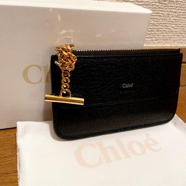 クロエ Chloe カードケース 黒-