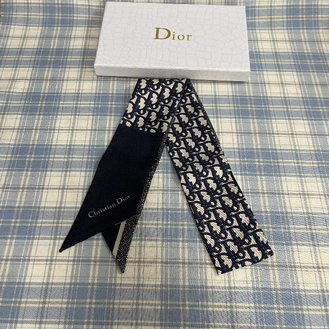 Christian Dior - 限定価格 クリスチャンディオール ミッツァ スカーフ ネイビーの通販 by すずき's shop