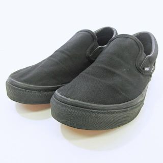 ヴァンズ(VANS)のバンズ スリッポン スニーカー V98CLA キャンバス ブラック 黒 9 27(スリッポン/モカシン)