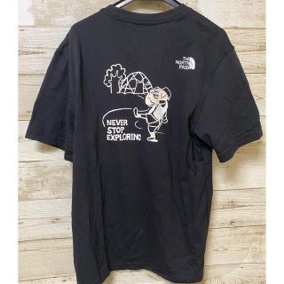 【新品】ノースフェイス　ユニセックス　バックプリントT☆(Tシャツ(半袖/袖なし))