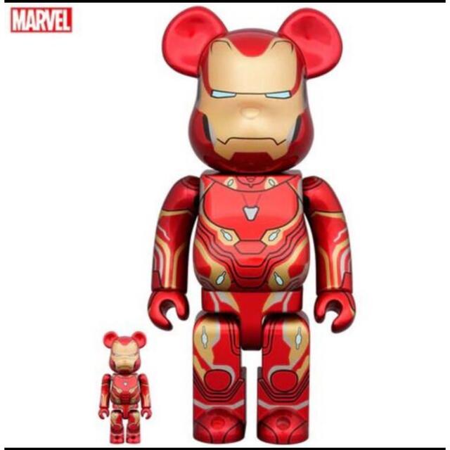 BE@RBRICK IRON MAN MARK 50 100% & 400%