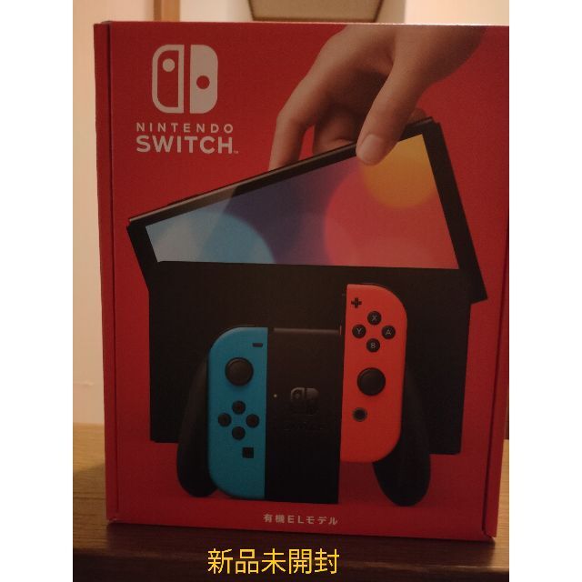 新品未開封　switch　本体　Nintendo　有機EL　ネオンゲームソフト/ゲーム機本体