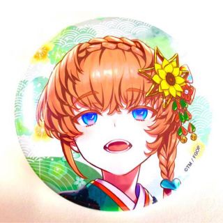 最後 FGO コミケ C99 森倉円 描き下ろし カルデア小町 缶バッジ ゴッホ(キャラクターグッズ)