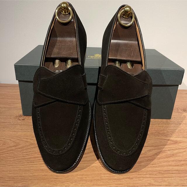 スチー Crockett&Jones - クロケット&ジョーンズ バタフライローファー