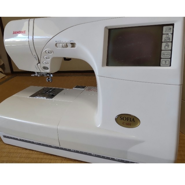 ジヤノメ SOFIA C-601 コンピューター刺繍ミシン+コントローラーの通販