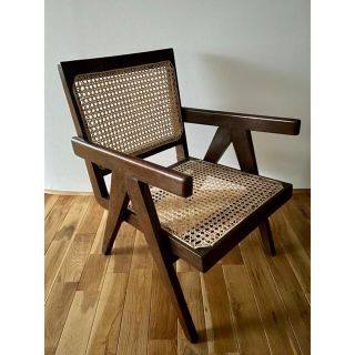 カッシーナ(Cassina)のピエールジャンヌレ　pierrejeanneret イージーチェアヴィンテージ (ダイニングチェア)