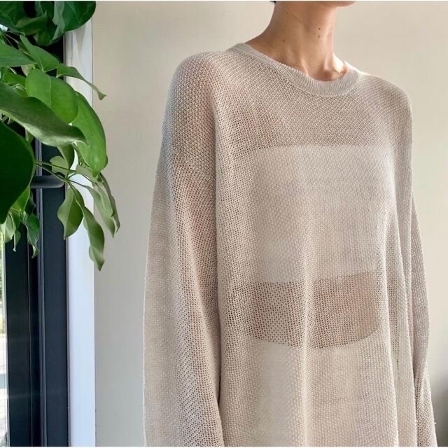 seya. / KOMOREBI SWEATER レディースのトップス(ニット/セーター)の商品写真