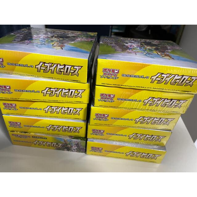 イーブイヒーローズ　10box 未開封シュリンク付きBox/デッキ/パック