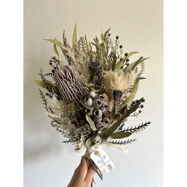 silver＆Green bouquet no.379の通販 by ACTINOTUS｜ラクマ