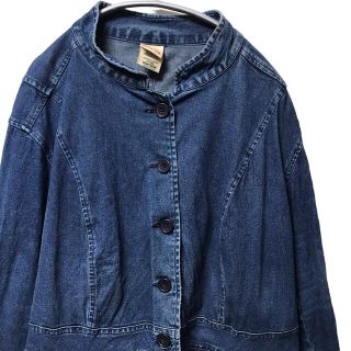 アートヴィンテージ(ART VINTAGE)の【オールド】フェイデッドグローリー FADED デニムジャケット XL相当 古着(Gジャン/デニムジャケット)