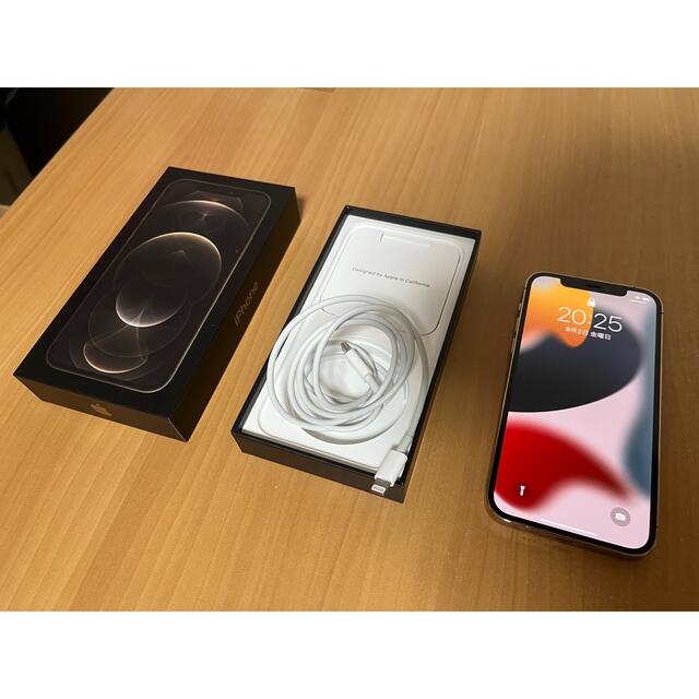 日本製】 12 iPhone - iPhone Pro ジャンク品 Softbank ゴールド 128GB ...